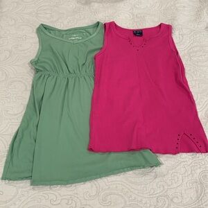 Bundle of 2 Girls Tanks Size L